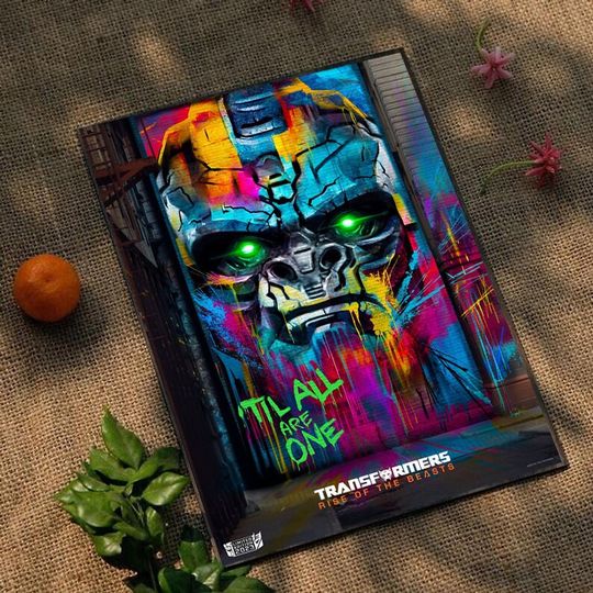 Discover Transformers Rise Of the Beasts (Optimus Primal, Ron Perlman) 2023 Movie Poster