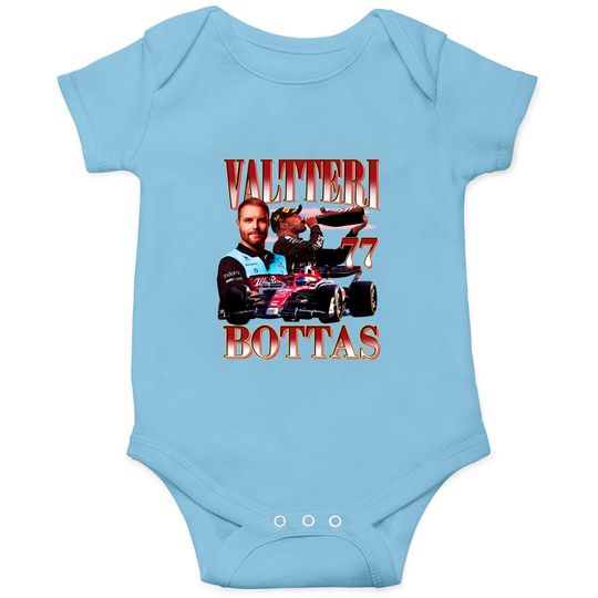 Discover Valtteri Bottas Onesies Driver Racing Championship Formula Racing Onesies Finland Vintage