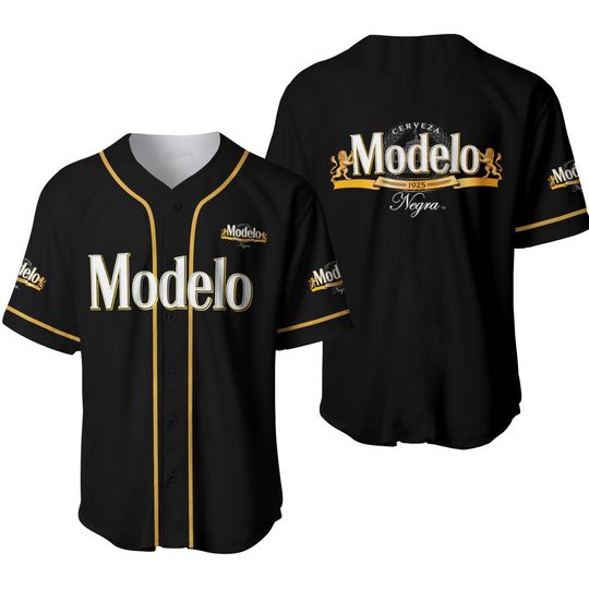 Discover Modelo Negra Beer Baseball Jersey, Holiday Gift, Lover Beer jersey