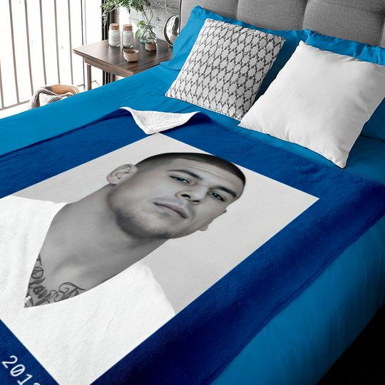 Discover Aaron Hernandez, 2013 Mugshot Baby Blankets