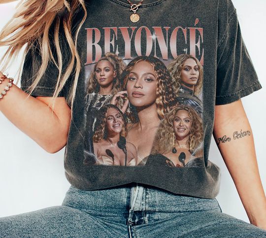 Discover Renaissance Beyonce 90s Vintage T-Shirt, Beyonc Fan T-shirt