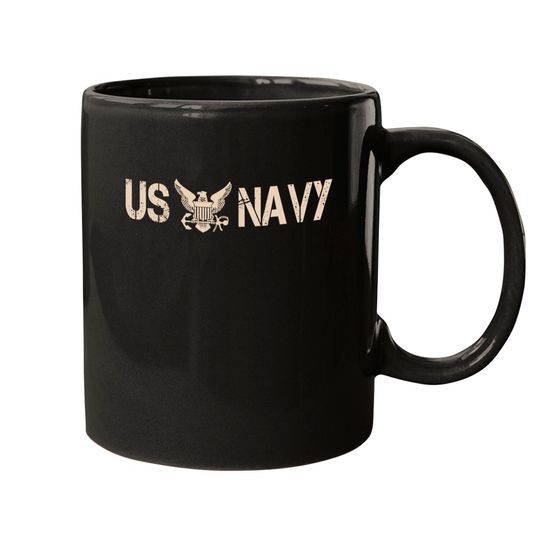 Discover US Navy Vintage Mugs - Celebrate Military Honor
