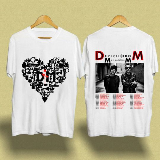Discover Depeche Mode Memento Mori Tour 2023 T-shirt