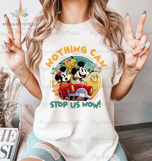 Discover Vintage Nothing Can Stop Us Now Tshirt
