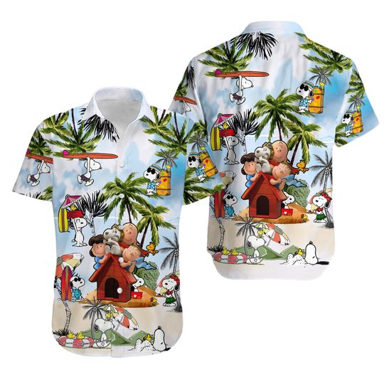 Discover Snoopy Summer Time Hawaiian Shirt