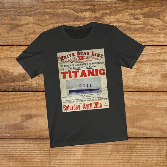 Discover Titanic Movie Vintage T-Shirt