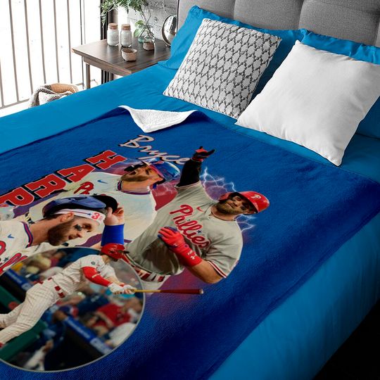 Discover Bryce Harper Classic 90s Baby Blankets