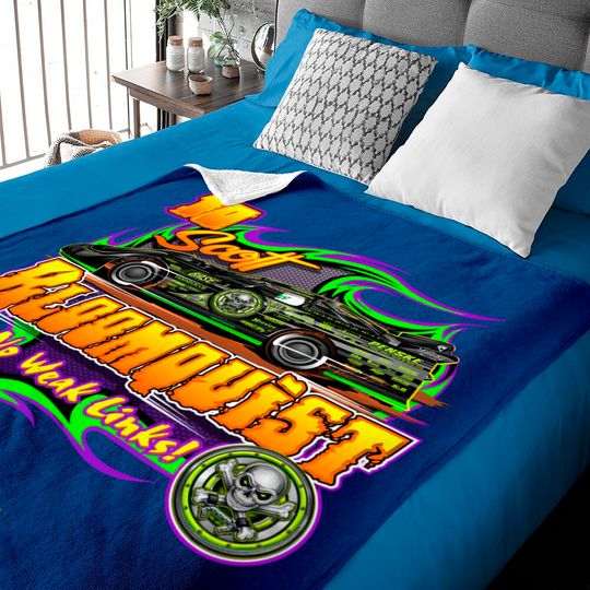 Discover 2005 Scott Bloomquist Super Dirt Late Model Baby Blankets