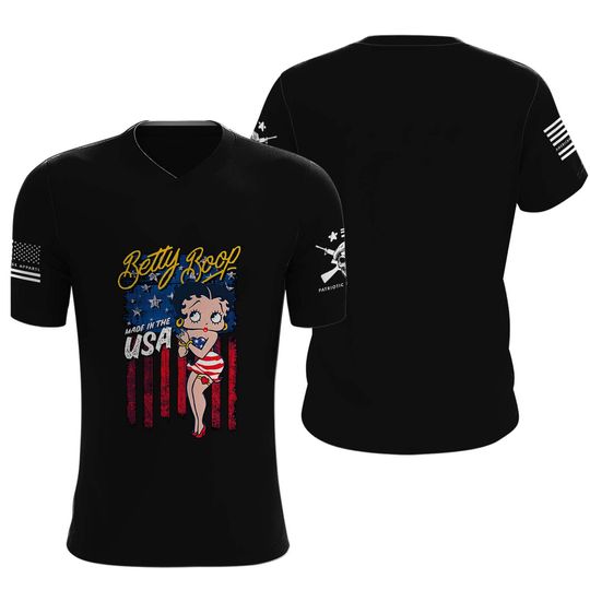Discover Betty Boop Made In The USA T-Shirt