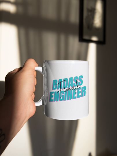 Discover Female Engineer Mug Gift