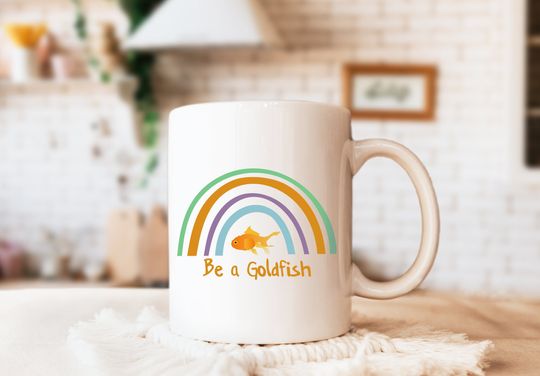 Discover Be a Goldfish Double Sided Mug