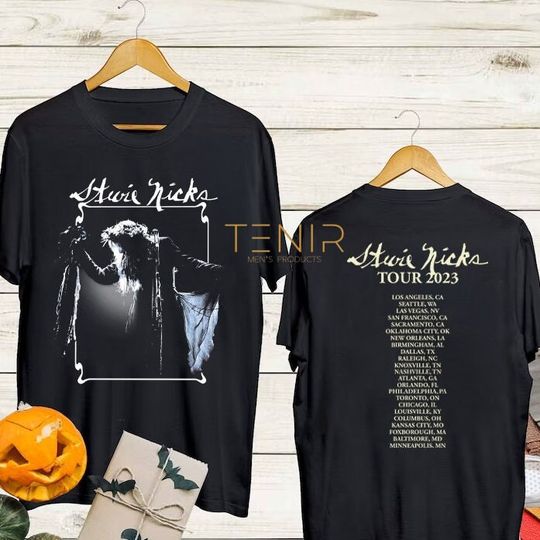Discover Stevie Nicks Tour 2023 Live In Concert 2sided Shirt, Stevie Nicks T-Shirt