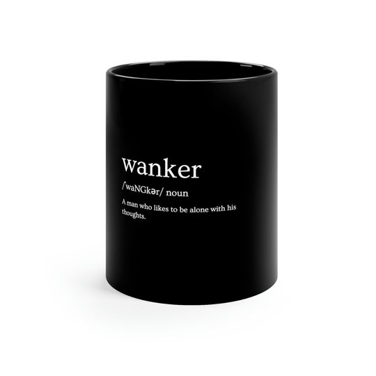 Discover Wanker: A Definition for Ted Lasso Fans - Mug
