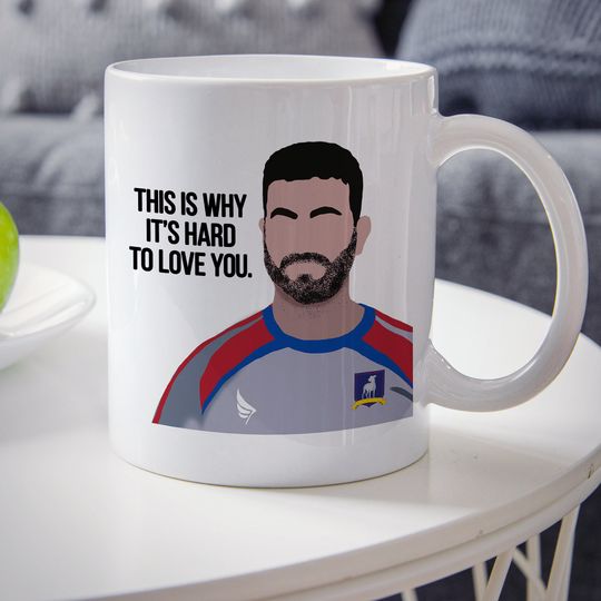 Discover Roy Kent 'This Is Why It's Hard To Love You', Ted Lasso Inspired Mug
