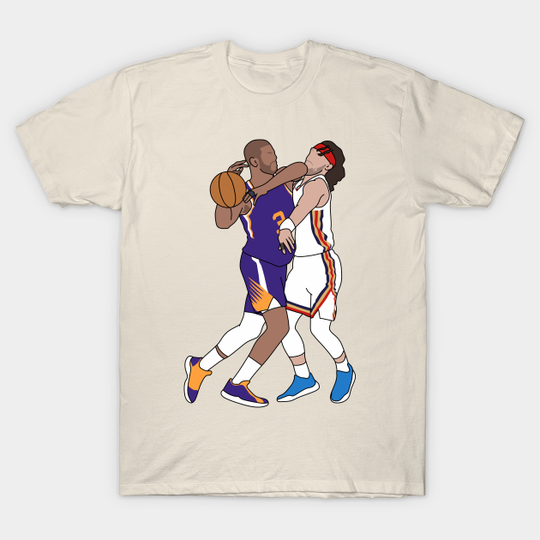 Discover jose doing steal on cp3 - Jose Alvarado - T-Shirt