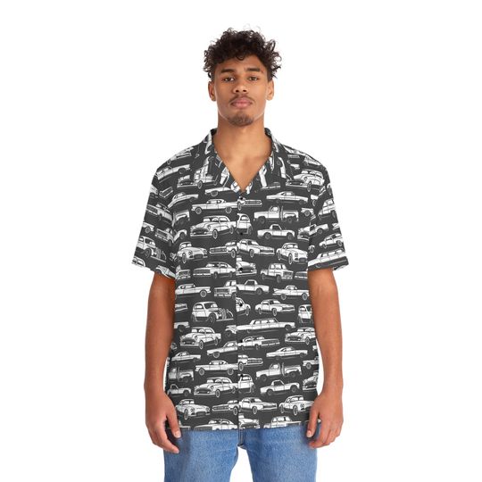 Discover Men's Car Pattern Shirt - Men's Car Hawaiian Shirt