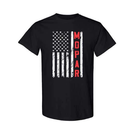 Discover Mopar Tshirt, American Flag Shirt, Mopar Lover Tee