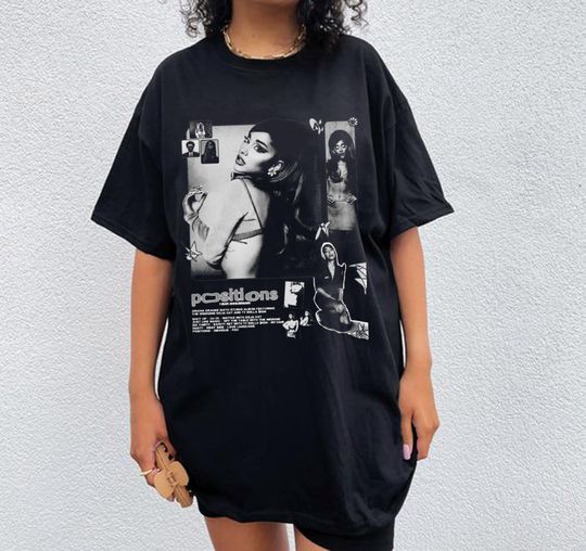 Discover Ariana Positions Fan Graphic Unisex Shirt