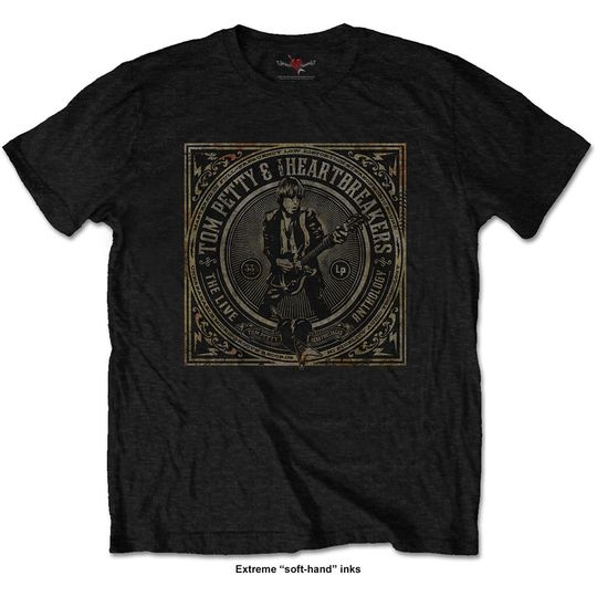 Discover Tom Petty and the Heartbreakers Anthology Vintage Tee T-Shirt