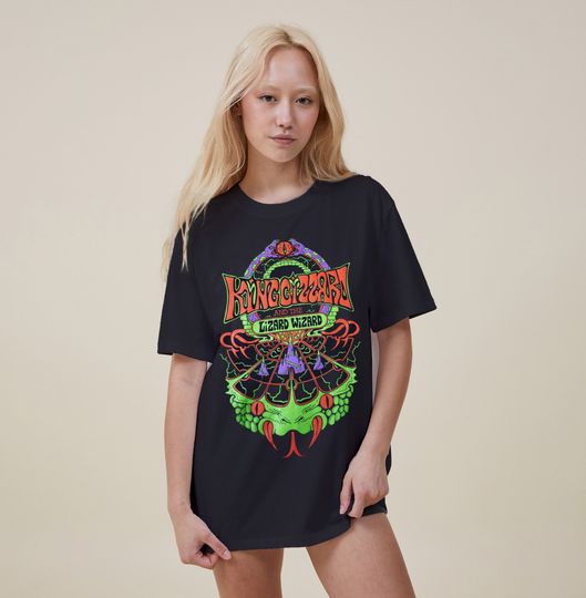 Discover King Gizzard and The Lizard Wizard Snake Mountain Vintage T Shirt