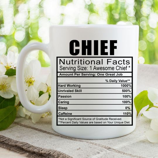 Discover Chief Coffee Tea Mug l Gift Mug