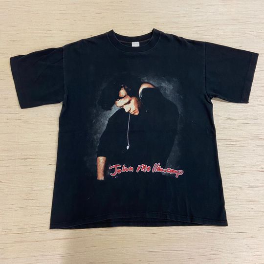 Discover Vintage John Mellencamp 1992 Tour T-Shirt Size Large