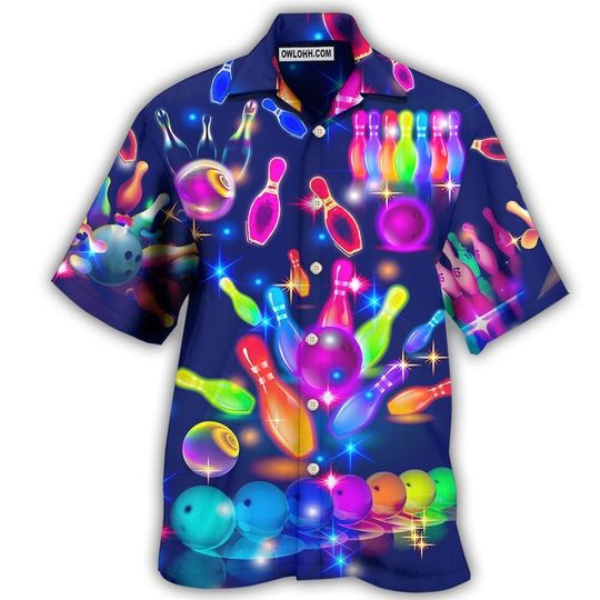 Discover Bowling Neon Style, Bowling Shirt