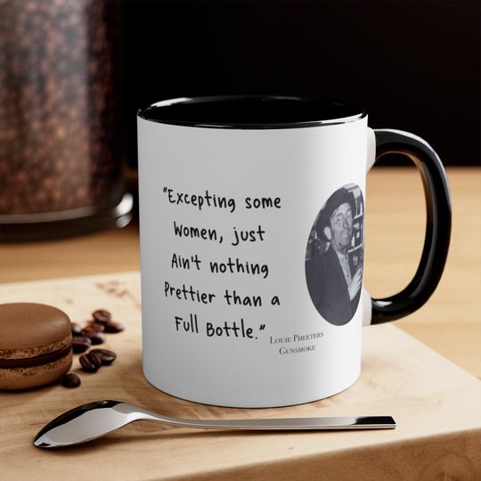 Discover Gunsmoke Louie Accent Coffee Mug