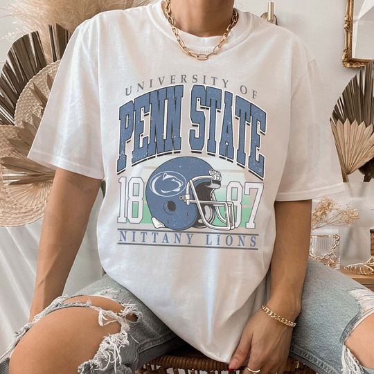 Discover Vintage University of Penn State 1887 Shirt