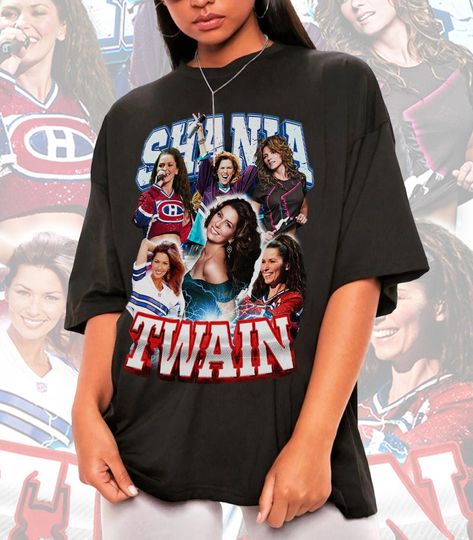 Discover Shania Twain Concert 2023 Fan Gift Shirt, Shania Twain and Sports Merch