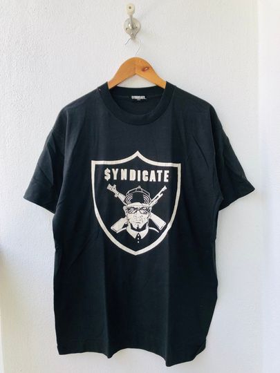 Discover Gangster Record Label Rhyme Syndicate Records T-Shirt