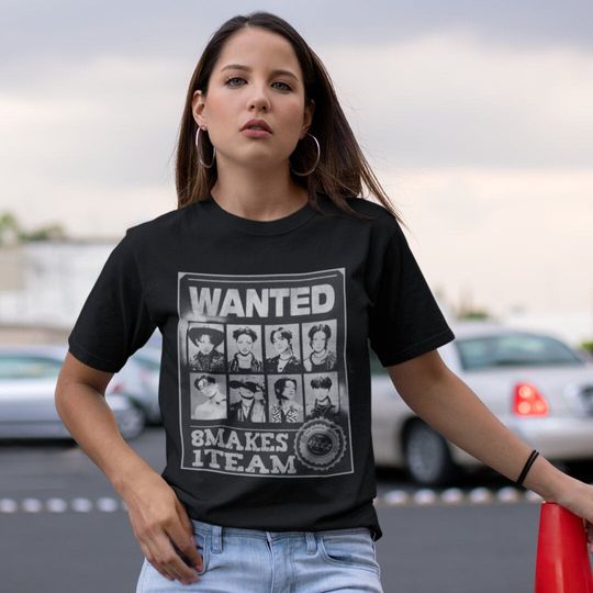 Discover Ateez Wanted Shirt, Vintage Shirt, K-Pop, Gift Idea T-Shirt