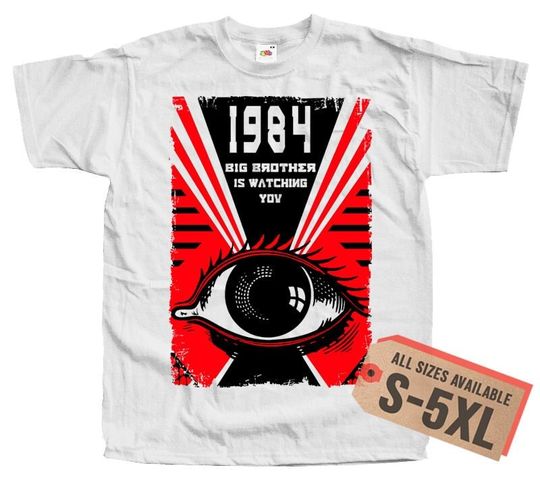 Discover 1984 V10 (Orwell) Poster Men T Shirt