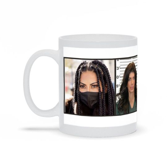 Discover Real Housewives Mugshots Mug includes Jen Shaw, Teresea Giudice, Luann de Lesseps