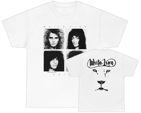 Discover White Lion Pride Album Shirt