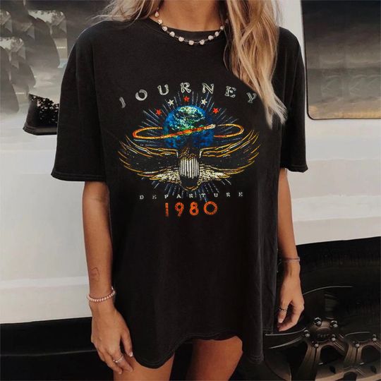 Discover Journey Departures Album Tour 1980 Shirt