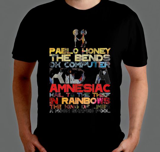 Discover RadioHead T-Shirt, 90s Band T-Shirt