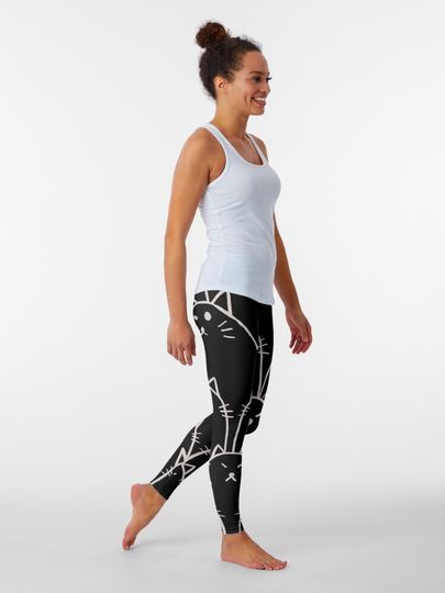 Discover Suspicious cats Leggings