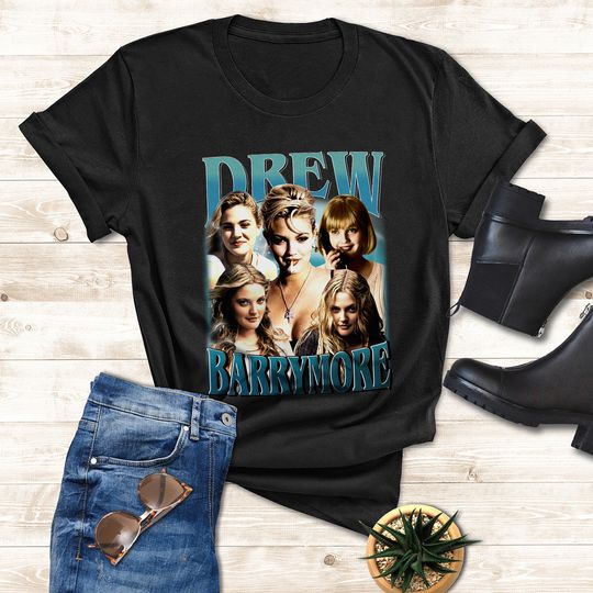 Discover Drew Barrymore Vintage T-Shirt