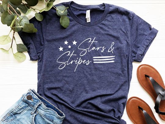 Discover 4th of July Shirt, Stars and Stripes, 'Merica Shirt, Womens 4th of July, Stars Stripes shirt