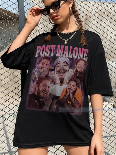 Discover Post Malone Shirt, Post Malone Fan Merch