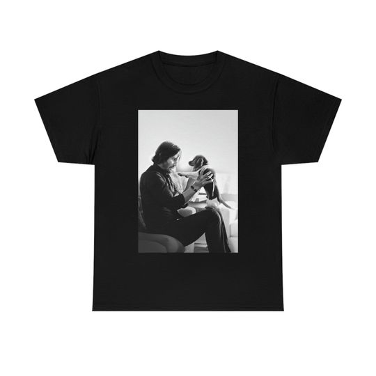 Discover Keanu Reeves Loves Dogs T-Shirt