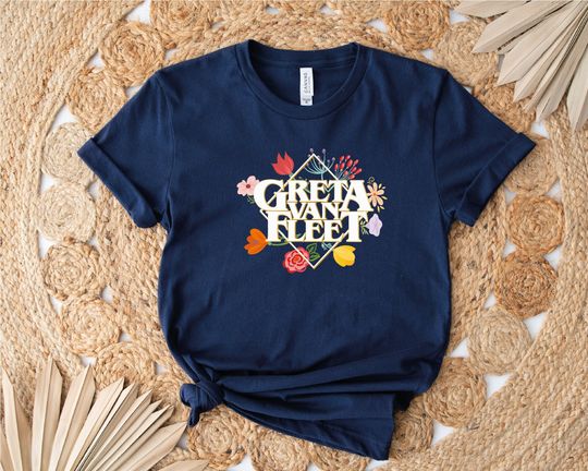Discover Greta Van Fleet Vintage Dream In Gold Tour 2023 Shirt - Fans Apparel