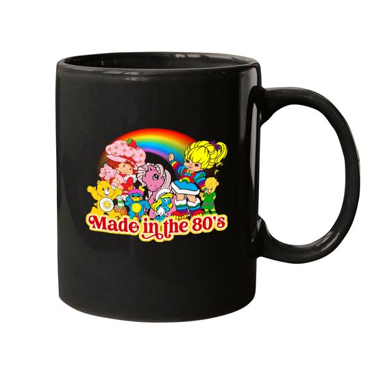 Discover Made in 80s Cartoon Mugs, Friends 80's Cartoons, Vintage Rainbow Brite, 80s cartoons