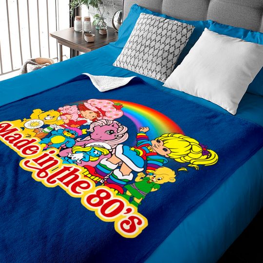 Discover Made in 80s Cartoon Baby Blankets, Friends 80's Cartoons, Vintage Rainbow Brite, 80s cartoons