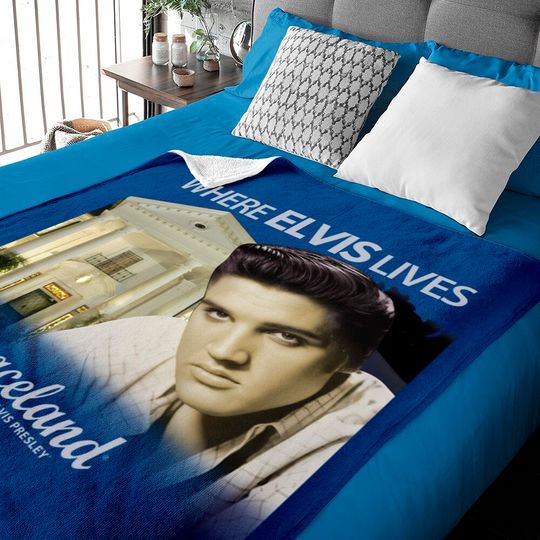 Discover Elvis Presley, Graceland Baby Blankets