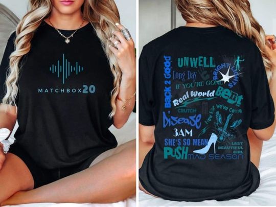 Discover Slow Dream Tour 2023 Tshirt Matchbox Twenty Shirt Fan Gifts, Music Band Shirt