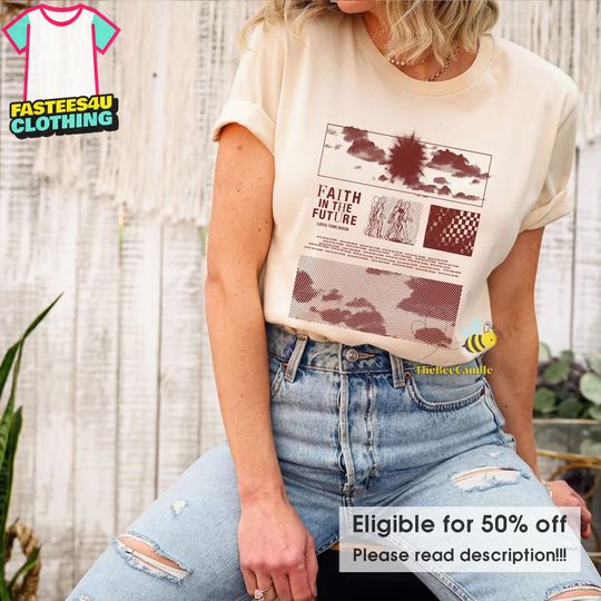 Discover Louis Tomlinson T-Shirt, Louis Tomlinson Faith In The Future T-Shirt