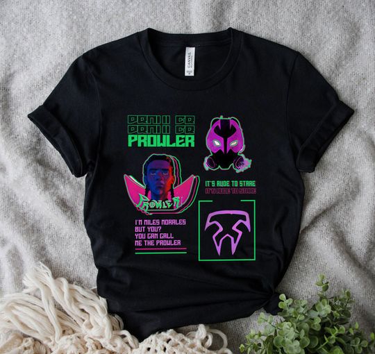 Discover Earth 42 Miles Morales The Prowler Shirt