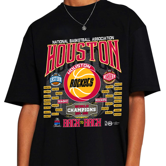 Discover Vintage Houston Rockets T-shirt